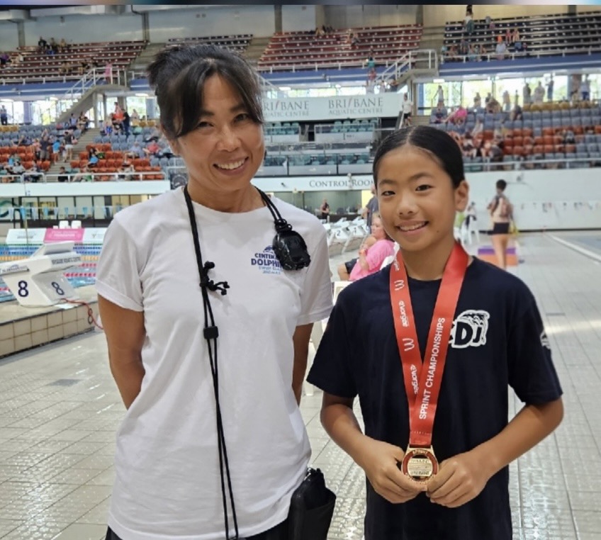 CEDO swimmers in an earlier photo